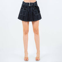 Load image into Gallery viewer, PLEATED MINI SKIRTS WITH POCKETS-RSK9680