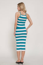 Load image into Gallery viewer, Stripe Cami Top & Midi Skirt Spring Sweater Set