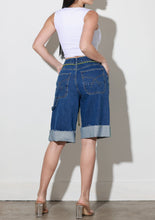 Load image into Gallery viewer, Cuff Up Jorts With Draw String
