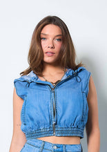 Load image into Gallery viewer, TENCEL™ Sleeveless Hoodie
