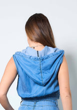 Load image into Gallery viewer, TENCEL™ Sleeveless Hoodie
