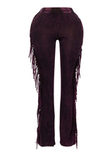Load image into Gallery viewer, Fringe detailed pants
