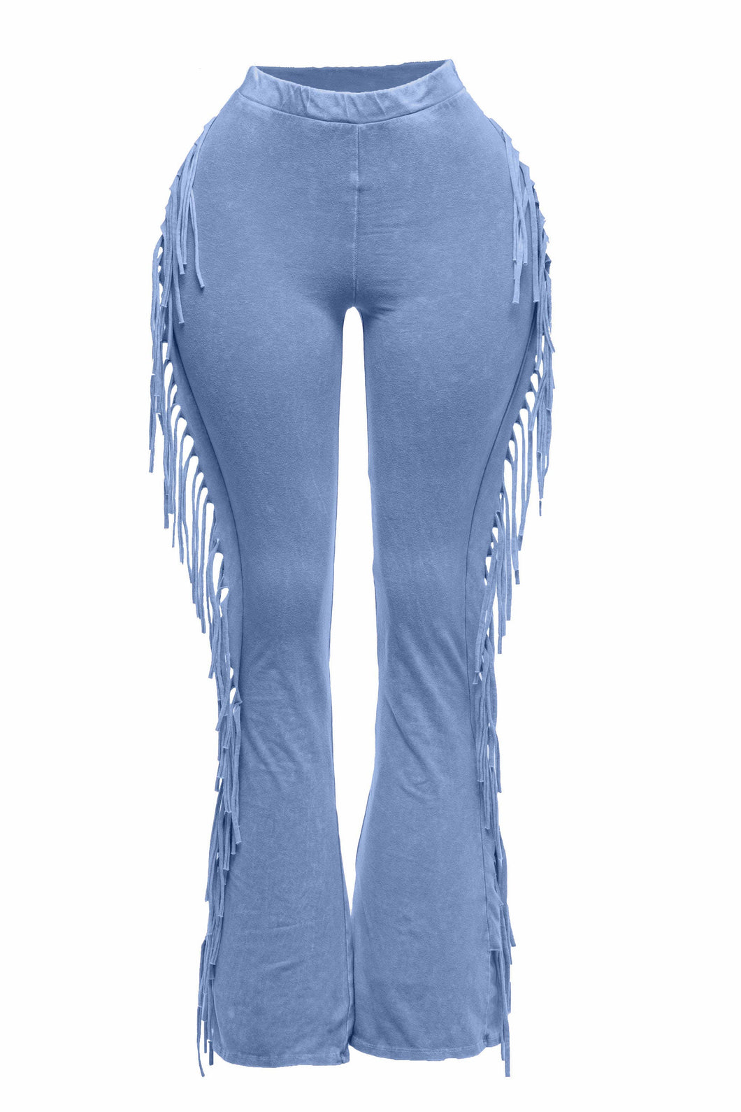 Fringe detailed pants