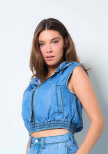 Load image into Gallery viewer, TENCEL™ Sleeveless Hoodie
